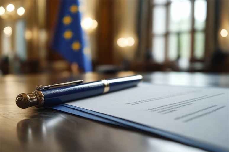 Foto: Dokument und Kugelschreiber